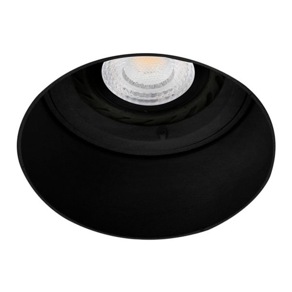 Точковий світильник Faro 2100702 Fresh Black downlight without frame