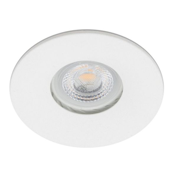 Точковий світильник Faro 2100801 WET White downlight GU10 IP44