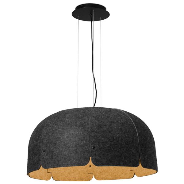 Lampa wisząca Faro 20102 Mute Brown and dark grey pendant lamp