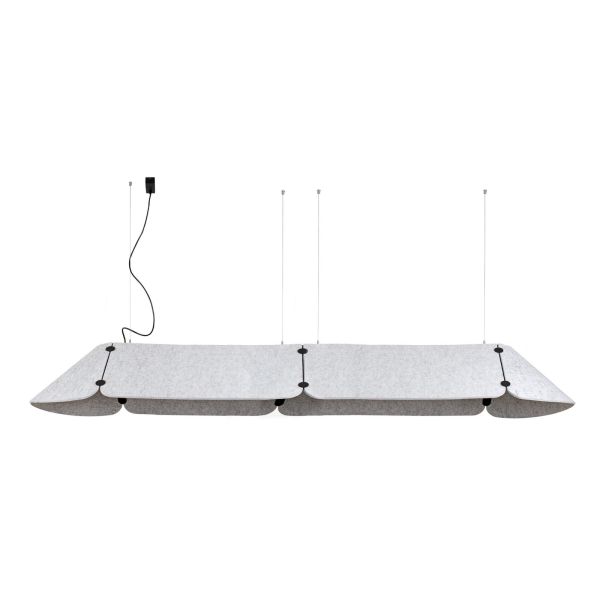 Підвісний світильник Faro 20107 Fonovia 2400 Grey pendant lamp 50W 3000K