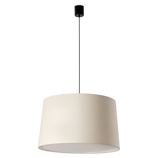 Підвісний світильник Faro 20229-153 Windsor Pendant Lamp Simple Black Scr. Linen 3xE27