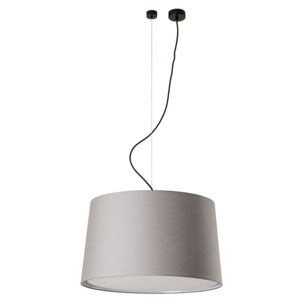 Підвісний світильник Faro 20231-132 Windsor Pendant Lamp Offset Black Shade Gray 3x
