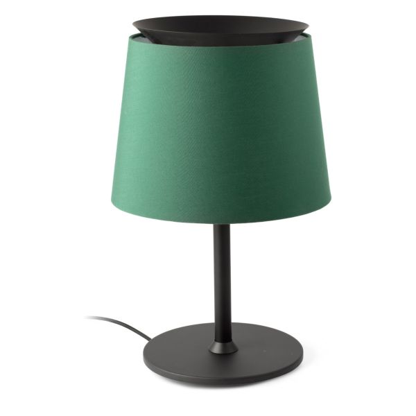 Настільна лампа Faro 20305-84 SAVOY Black/green table lamp