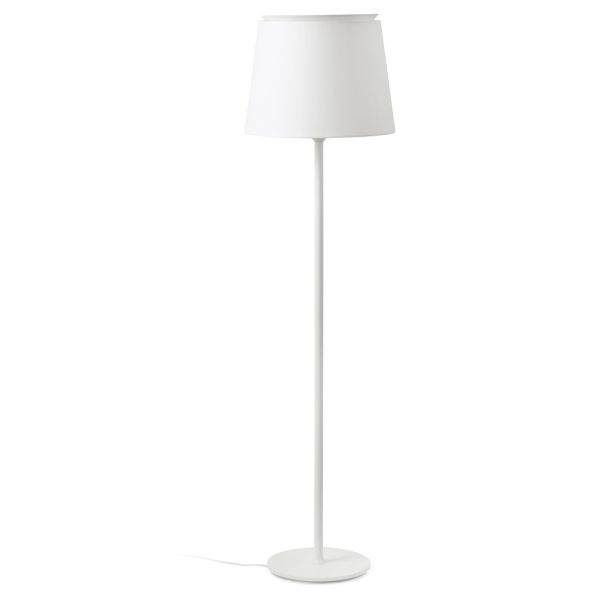 Lampa podłogowa Faro 20306-85 SAVOY White/white floor lamp