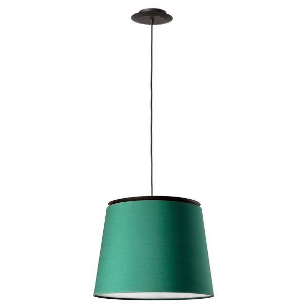 Lampa wisząca Faro 20309-91 SAVOY Black/green pendant lamp