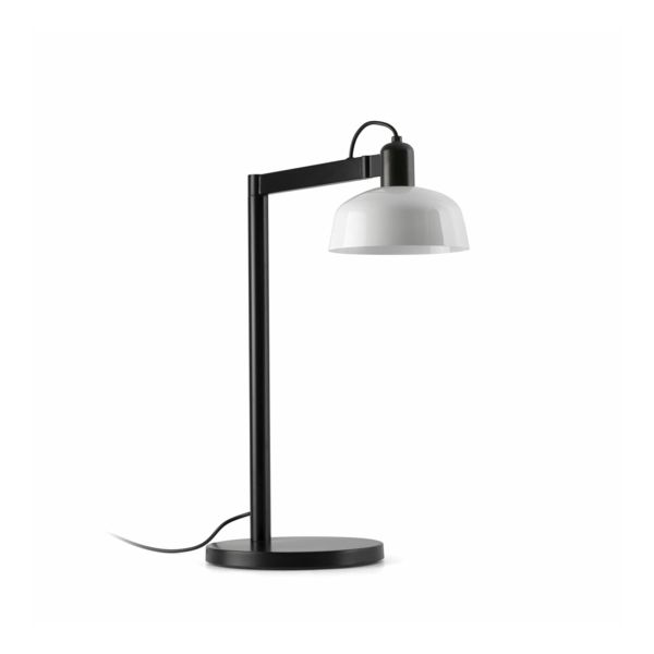 Настільна лампа Faro 20337-140 Tatawin Desk Lamp  Shade Metal White 1xE27