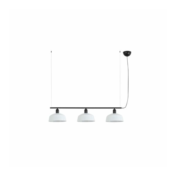 Підвісний світильник Faro 20338-145 Tatawin Pendant Lamp  Lin. Scr. Metal M White 3xE27