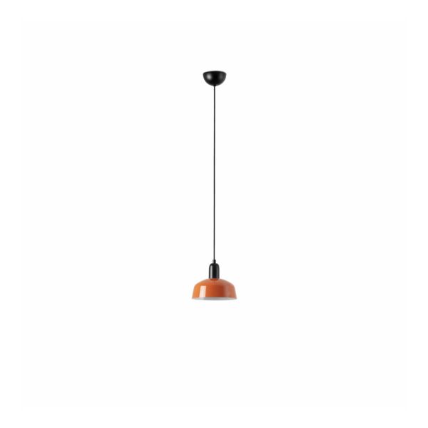 Lampa wisząca Faro 20339-143 Tatawin Pendant Lamp Scr. Metal S Orange Roj.1xE27