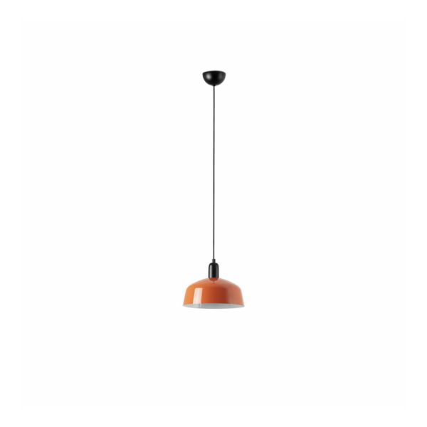 Lampa wisząca Faro 20339-148 Tatawin Pendant Lamp Scr. Metal M Orange Roj.1xE27