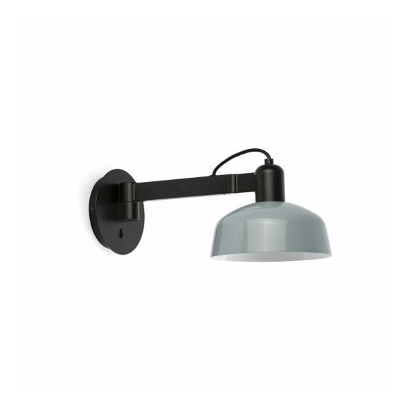 Бра Faro 20342-142 Tatawin Wall Lamp Arm Pant.metal Blue Gray. 1xE27