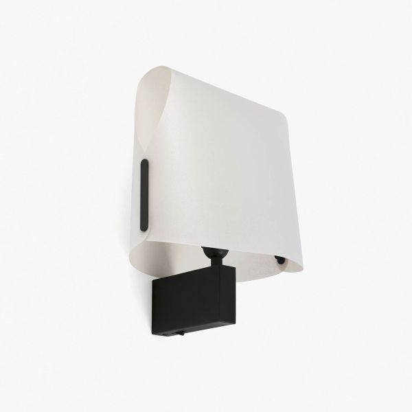 Kinkiet Faro 23004-57 LUANG Black/beige wall lamp