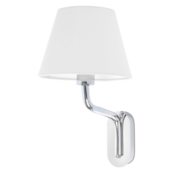 Kinkiet Faro 24005-10 Eterna Chrome/white wall lamp