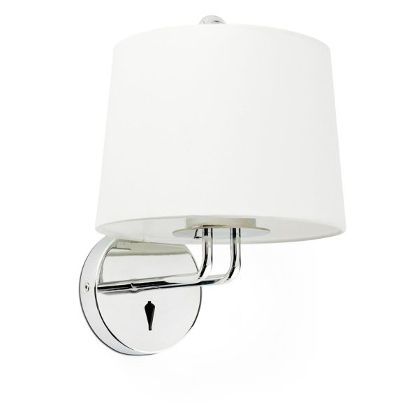 Kinkiet Faro 24031-01 MONTREAL Chrome/white wall lamp