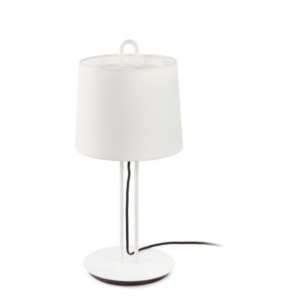 Настільна лампа Faro 24034-04 MONTREAL White/white table lamp