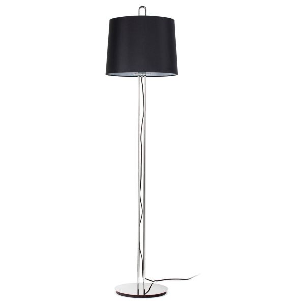 Lampa podłogowa Faro 24037-09 MONTREAL Chrome/black floor lamp