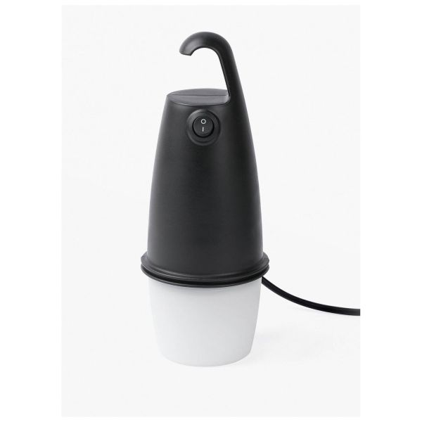 Lampa stołowa Faro 28369 HOOK Black portable lamp