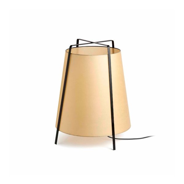 Lampa stołowa Faro 28371 Akane 595 Beige table lamp