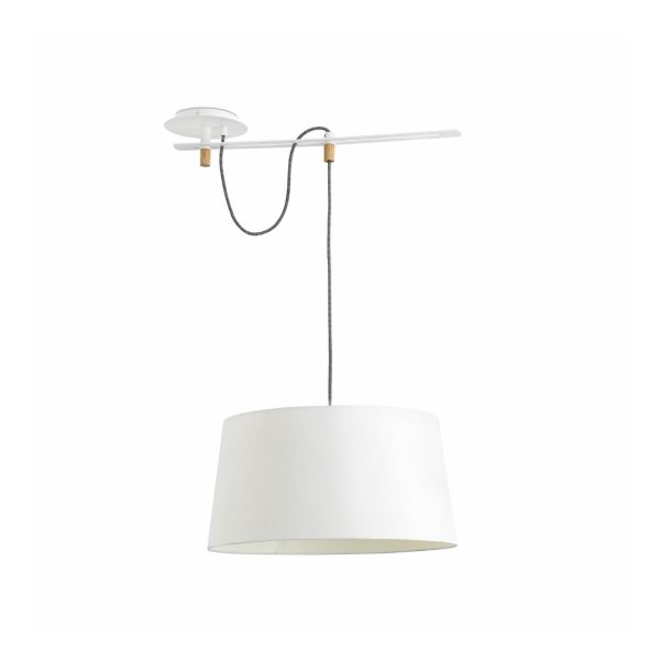 Lampa wisząca Faro 28394 FUSTA White pendant lamp