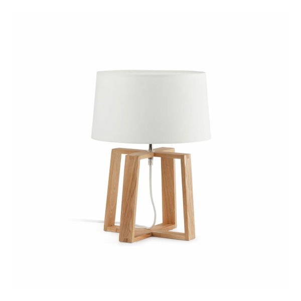 Настільна лампа Faro 28401 BLISS White table lamp