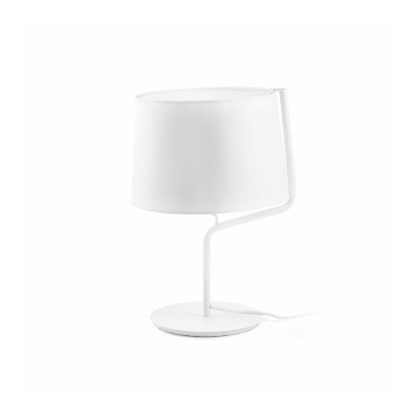 Lampa stołowa Faro 29332 BERNI White table lamp