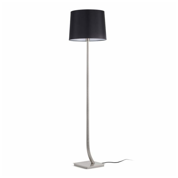 Lampa podłogowa Faro 29686-09 REM Nickel mat/black floor lamp