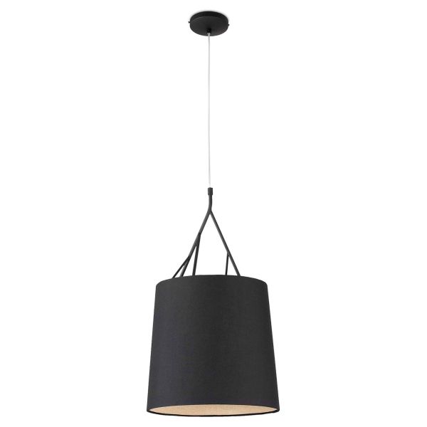 Lampa wisząca Faro 29864 TREE Black pendant lamp