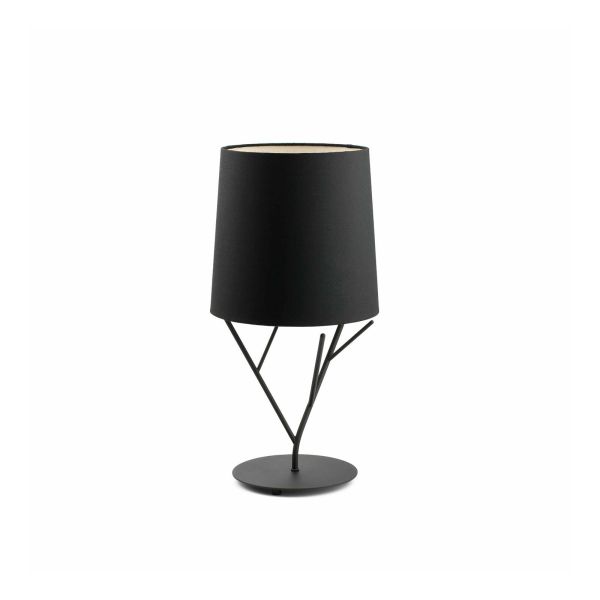 Настільна лампа Faro 29866 TREE Black table lamp