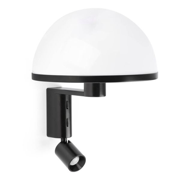 Бра Faro 29911 Dome Black Wall Light 1xE27 Reader 3W 2700K