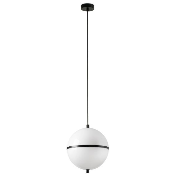 Підвісний світильник Faro 29916 Dome S Black Pendant 1xE27