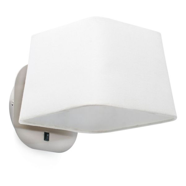 Kinkiet Faro 29936 SWEET White and nickel wall lamp