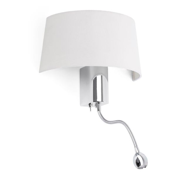 Бра Faro 29941 HOTEL White reading LED wall lamp