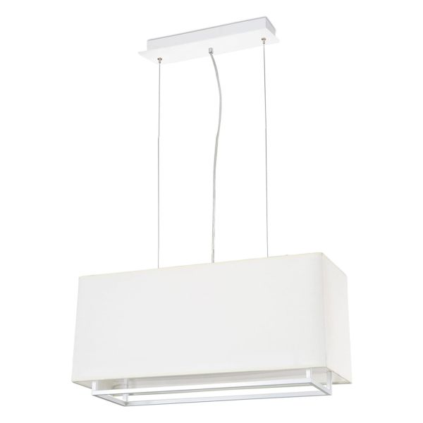 Żyrandol Faro 29986 VESPER 600 White pendant lamp