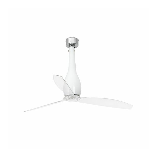 Стельовий вентилятор Faro 32000 ETERFAN M Shiny white/transparent fan with DC