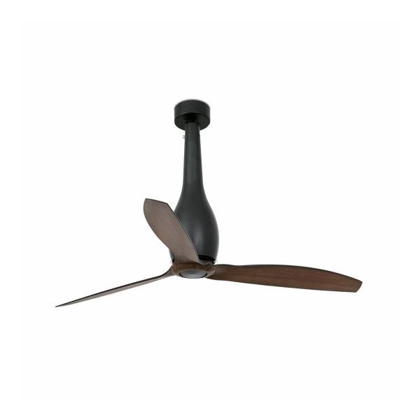 Wentylator sufitowy Faro 32004 ETERFAN Matt black/wood fan with DC motor