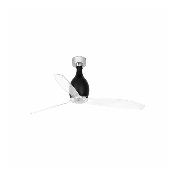 Стельовий вентилятор Faro 32026WP MINI ETERFAN M Shiny black/transparent fan DC SMART