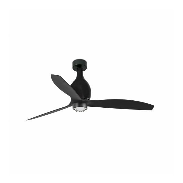 Люстра-вентилятор Faro 32030-10 MINI ETERFAN M LED Matt black fan with DC motor