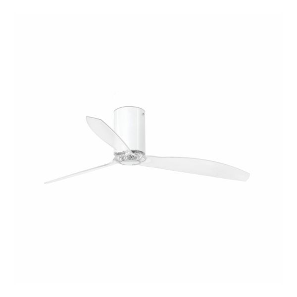 Стельовий вентилятор Faro 32038WP MINI TUBE FAN M Shiny white/transparent FAN M DC SMART