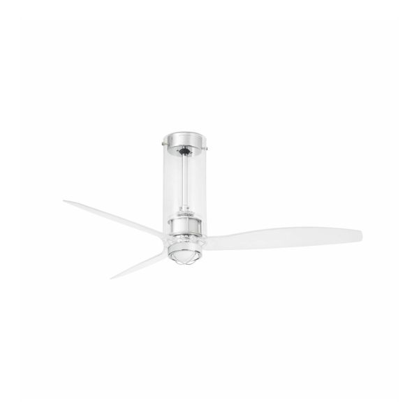 Люстра-вентилятор Faro 33374WW-9 Tube Fan 1280mm Glass 3 Blades 17W 3000K Wiz
