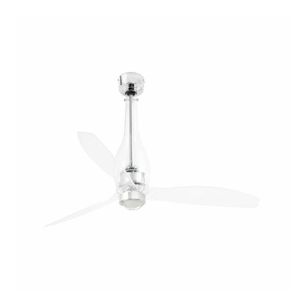 Люстра-вентилятор Faro 33381WW-9 Eterfan  1280mm Glass Blades Trans 17W 3000K Wiz