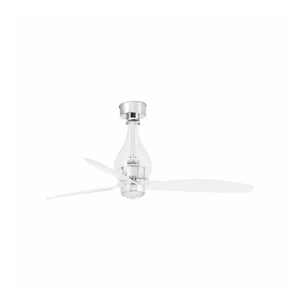 Люстра-вентилятор Faro 33382WW-9 Mini Eterfan 1280mm Glass Blades 17W 3000K Wiz