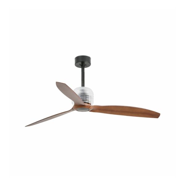 Стельовий вентилятор Faro 33395DWW Deco Fan 1280mm Black 3 Blades Wood Dark Wiz