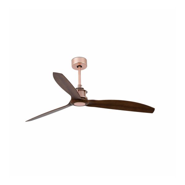 Wentylator sufitowy Faro 33399 JUST FAN M Copper/wood fan with DC motor