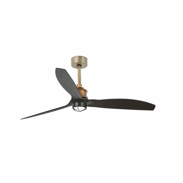 Lampa z wiatrakiem Faro 33417WP-10 JUST FAN M LED Old gold/black fan SMART