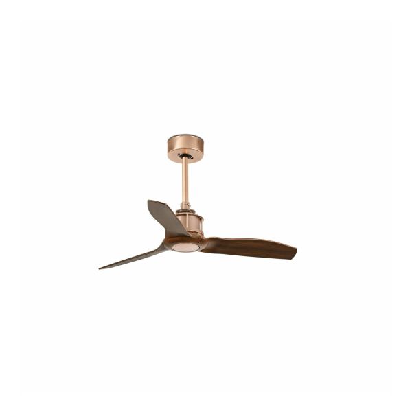 Wentylator sufitowy Faro 33423 JUST FAN XS Copper/wood fan 81cm