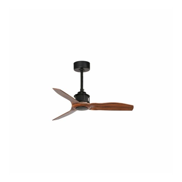 Стельовий вентилятор Faro 33425WW Just Fan S 810mm Black Blades Wood Wiz