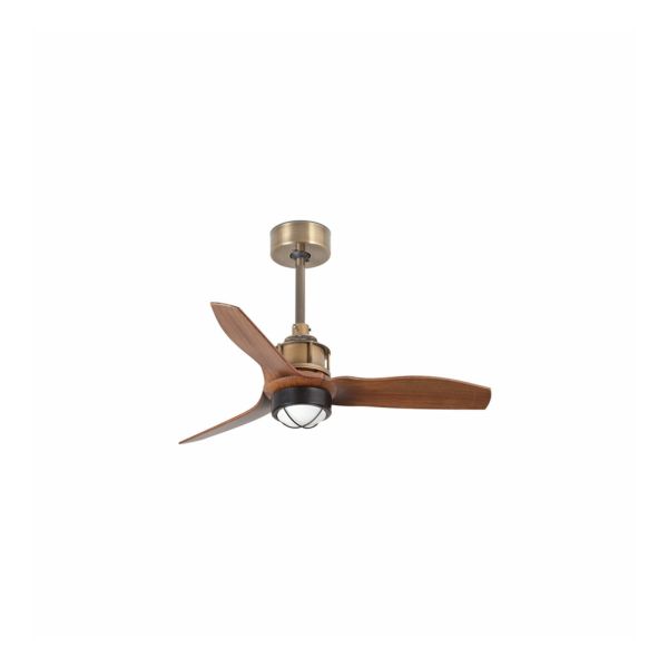 Люстра-вентилятор Faro 33428WW-10 Just Fan S 810mm Ov Blades Wood 17W 3000K Wiz