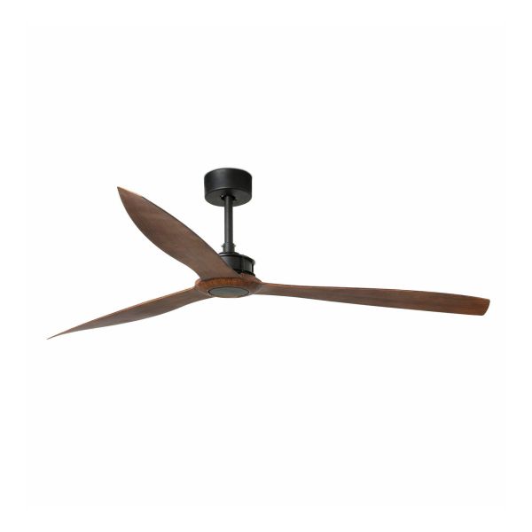 Wentylator sufitowy Faro 33430WP JUST FAN XL Matt black/wood fan 178cm SMART