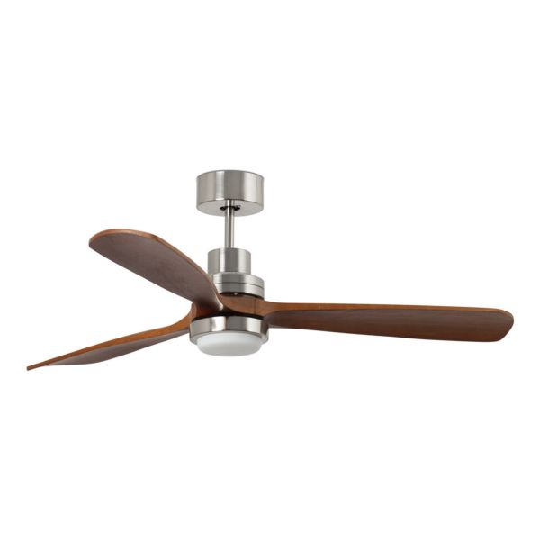 Lampa z wiatrakiem Faro 33463DCWT Lantau XL 1680 DC Niq Matt 3P Walnut LED 15W Tuya