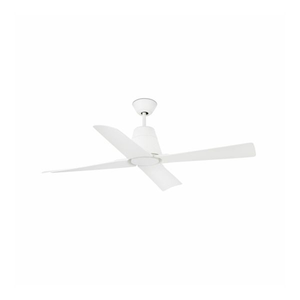 Стельовий вентилятор Faro 33480WW Typhoon 1300mm White 4 Blades IP44 Wiz