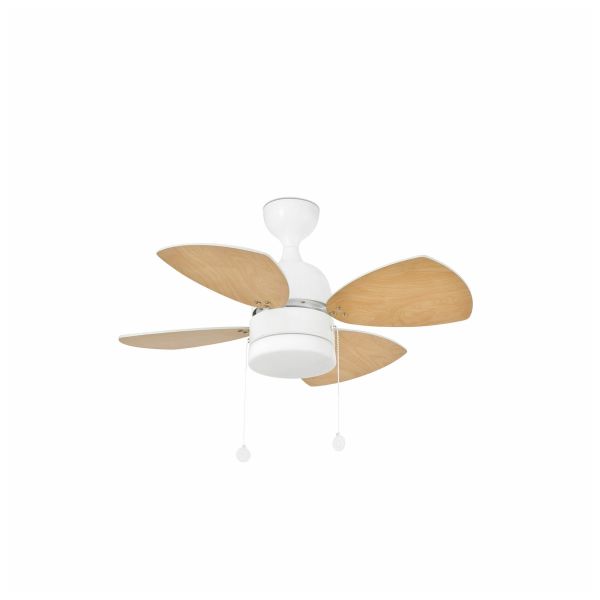 Люстра-вентилятор Faro 33704 MEDITERRANEO S White fan